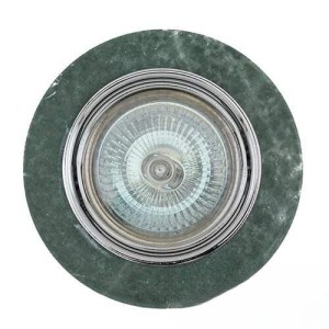 Светильник точечный 624A-5 CH MR16 зеленый камень АскоУкрем