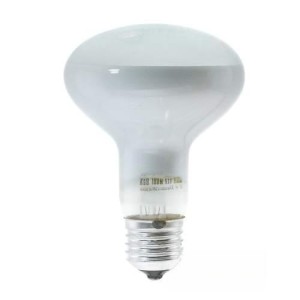 Лампа рефлекторная R80 100Вт Е27 DELUX
