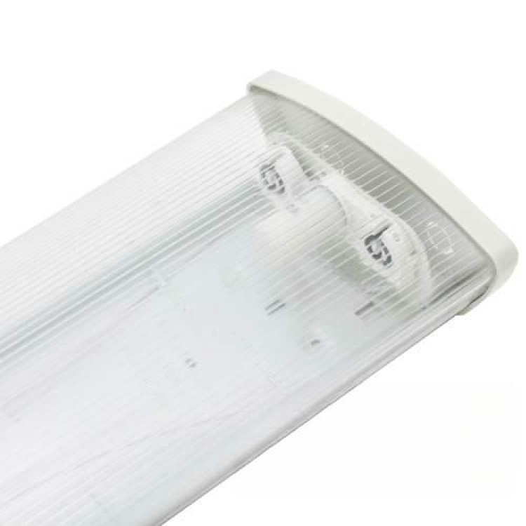 Светильник люминесцентный ЛПО 2х18 прозрачный дроссель LUMEN цена 5 206грн - фотография 2