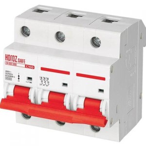 Автоматический выключатель Safe 100А 3P С Horoz Electric 114-002-3100-010