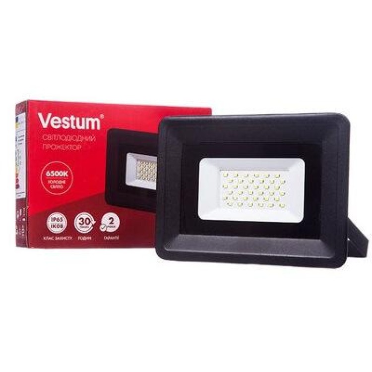в продаже Прожектор LED Vestum 30Вт 2600Лм 6500K IP65 - фото 3