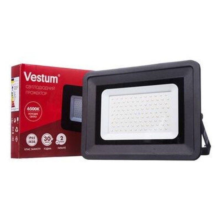 в продаже Прожектор LED Vestum 100Вт 8800Лм 6500K IP65 - фото 3