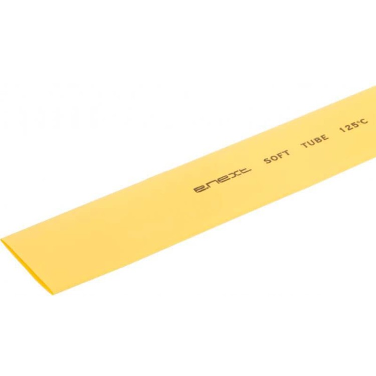 Жовта термозбіжна трубка E.Next s024151 30,0/15,0мм (1м)