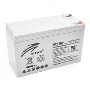 Аккумуляторная батарея RT1280 12V 8Ah AGM серый RITAR