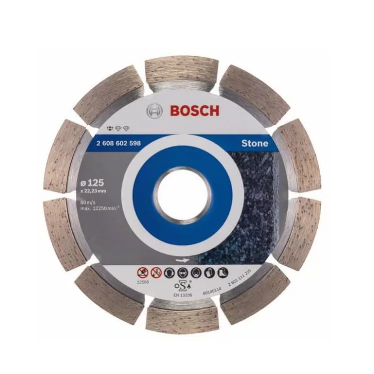 Алмазний диск Bosch Professional for Stone125х22,2мм