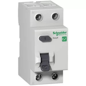 Диференційний вимикач навантаження (ПЗВ) EZ9 2p 40А 100 мА Тип АС Easy9 Schneider Electric (EZ9R54240)