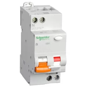 Диференційний автоматичний вимикач Schneider Electric АД63 2P 16A 30mА