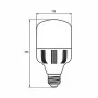 Лампа высокомощная LED 100W E40 6500K EUROLAMP