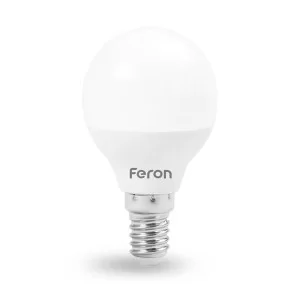 Лампа світлодіодна куля P45 4W Е14 4000K LB-380 Feron