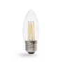Лампа светодиодная свеча С37 4W E27 2700K 400LM FILAMENT LB-58 Feron