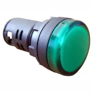 Світлосигнальна арматура AD22-22DS зелена 220V АC/DC Takel