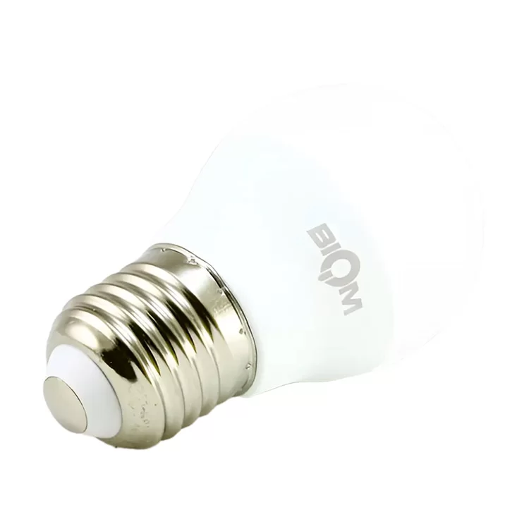 Светодиодная лампа Biom BT-544 G45 4W E27 4500К матовая (00-00001414) цена 32грн - фотография 2