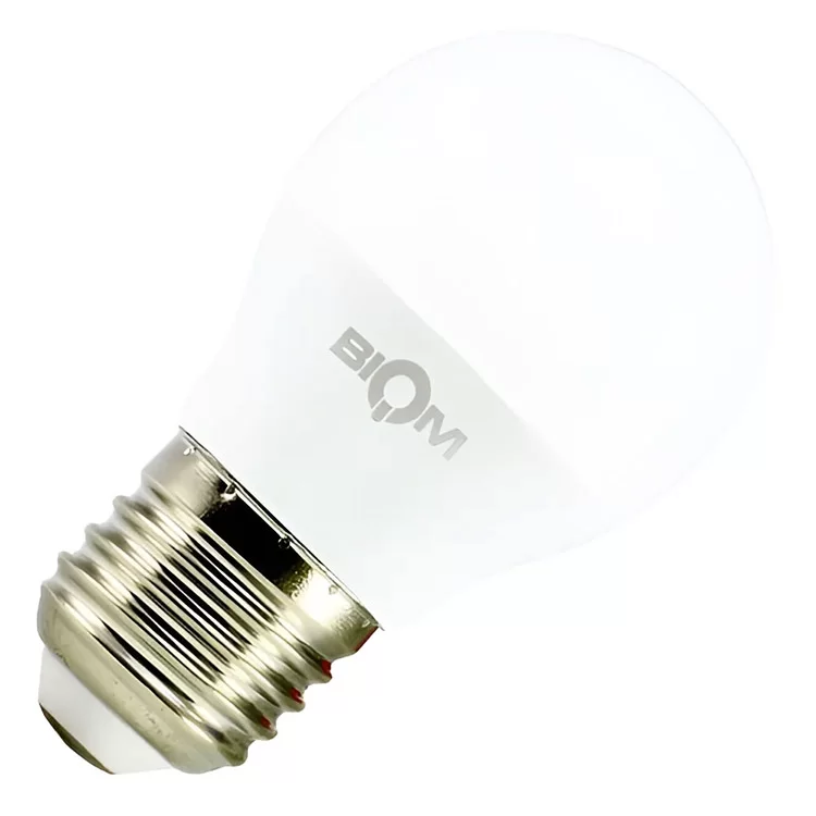 в продажу Свiтлодiодна лампа Biom BT-544 G45 4W E27 4500К матова (00-00001414) - фото 3