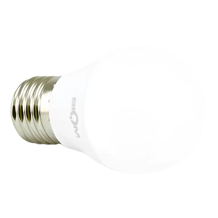 в продаже Светодиодная лампа Biom BT-563 G45 7W E27 3000К матовая (00-00001417) - фото 3