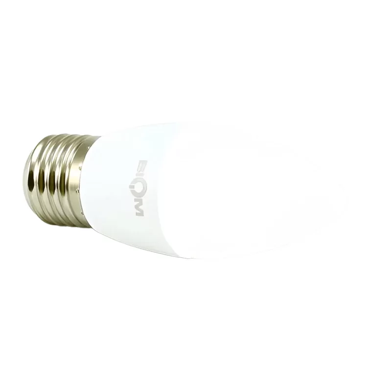 Свiтлодiодна лампа Biom BT-547 C37 4W E27 3000К матова (00-00001421) відгуки - зображення 5