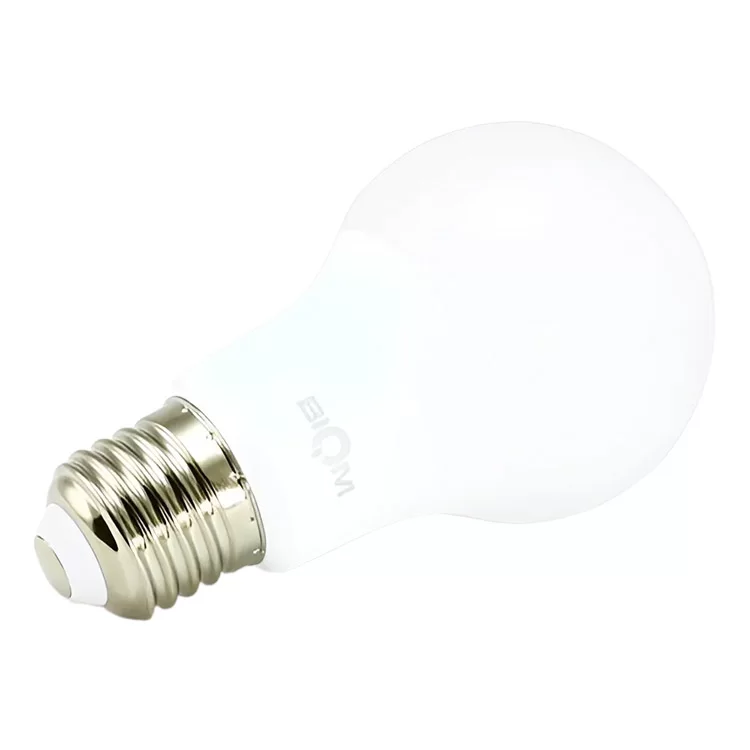 Свiтлодiодна лампа Biom BT-510 A60 10W E27 4500К матова (00-00001430) відгуки - зображення 5