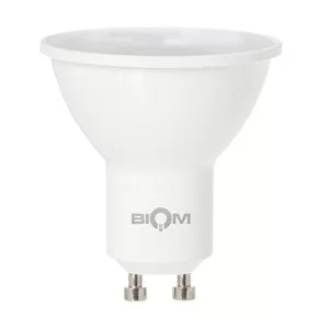 Світлодіодна лампа Biom BT-572 MR16 7W GU10 4500К матова (00-00010034)
