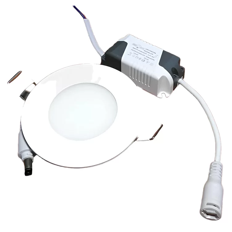 Светильник светодиодный Biom PL-R3 W 3Вт круглый белый LY-3 (00-00000944) цена 53грн - фотография 2