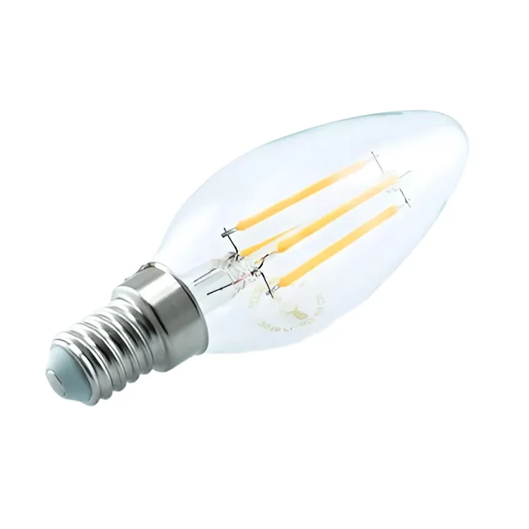 продаємо Свiтлодiодна лампа Biom FL-305 C37 4W E14 2800K (00-00001246) в Україні - фото 4