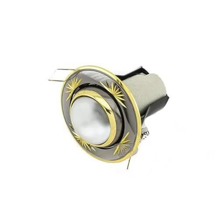 Светильник точечный 301A CF SN/G R50 матовый никель/золото АскоУкрем цена 123грн - фотография 2