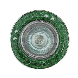 Светильник точечный 615A GR MR16 зеленый АскоУкрем