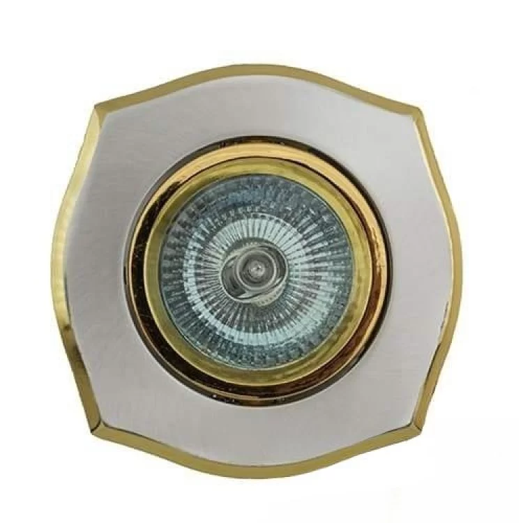 Светильник точечный 702A SS/G MR16 матовое серебро/золото АскоУкрем