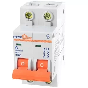 Автоматический выключатель ECO 2р 25А EcoHome