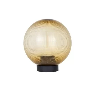 Светильник садовый Опал d-200 призматический золотой (310701)