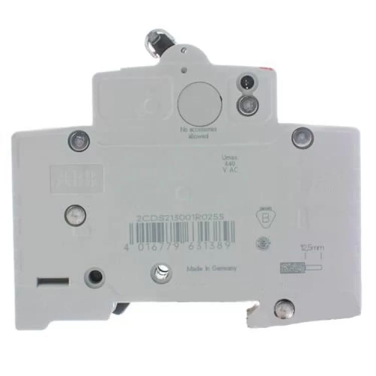 Автоматичний вимикач SН203-В25/3 25А 3п. ABB ціна 580грн - фотографія 2