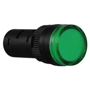 Світлосигнальна арматура AD16-16DS  зелена 220V АC АскоУкрем