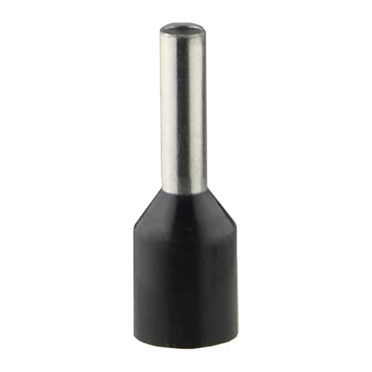 Кабельний наконечник трубчатий ізольований НТ1,5-08 чорний АскоУкрем ціна 34грн - фотографія 2