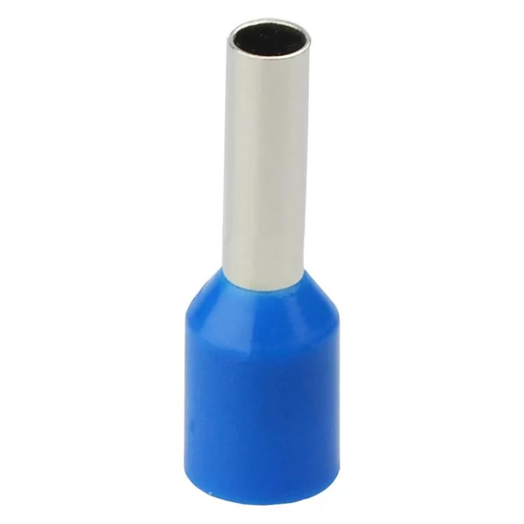 Кабельний наконечник трубчатий ізольований НТ2,5-08 синій АскоУкрем ціна 38грн - фотографія 2