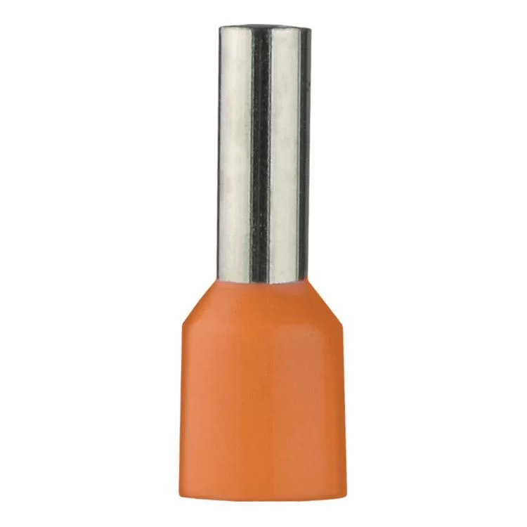 Кабельний наконечник трубчатий ізольований НТ4,0-09 помаранчовий АскоУкрем ціна 54грн - фотографія 2