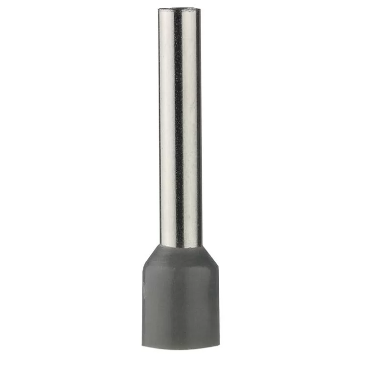 Кабельный наконечник трубчатый изолированный НТ4,0-18 серый АскоУкрем цена 130грн - фотография 2