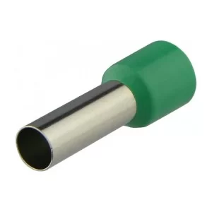 Кабельний наконечник трубчатий ізольований НТ16,0-18 зелений АскоУкрем (A0060010032)