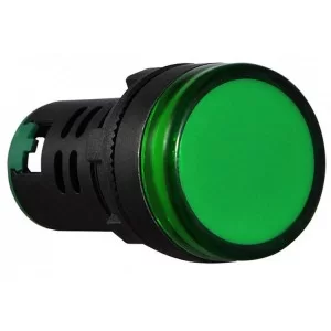 Світлосигнальна арматура AD22-22DS  зелена  220V DC АскоУкрем