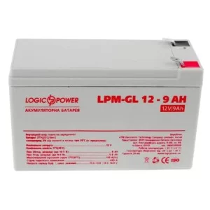 Акумулятор LogicPower LPM-GL 12-9 AH 12В