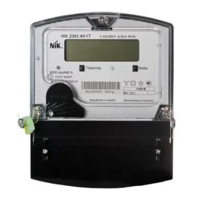 Счетчик электроэнергии 2303 АК1Т 5(10)А 380В (многотарифный) НИК