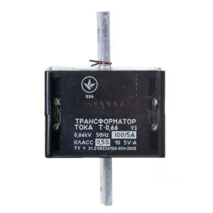 Трансформатор тока Т-0,66 100/5 кл.0,5 S Мегомметр