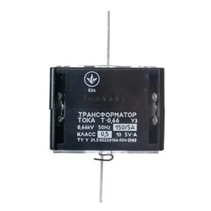 Трансформатор тока Т-0,66 150/5 кл.0,5 Мегомметр