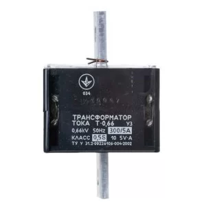 Трансформатор тока Т-0,66 300/5 кл.0,5 S Мегомметр