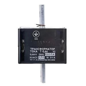 Трансформатор тока Т-0,66 1000/5 кл.0,5 S Мегомметр