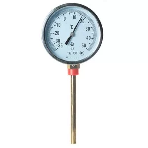 Термометр биметаллический ТБ-100-160 (-35... 50)-1,5-Г Стеклоприбор
