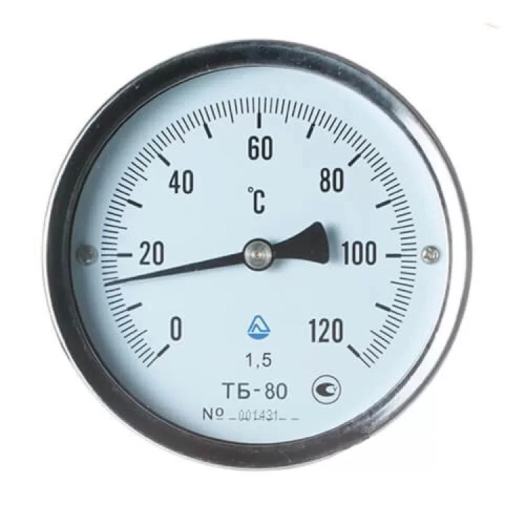 Термометр біметалічний ТБ-63-50 (0...+120)-2,5-О Склоприлад