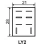 Реле електромагнітне LY2 (AC220) АскоУкрем