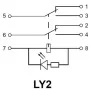 Реле електромагнітне LY2 (AC24) АскоУкрем