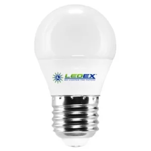 Лампа LED 6Вт LedEX 3000К шар, E27