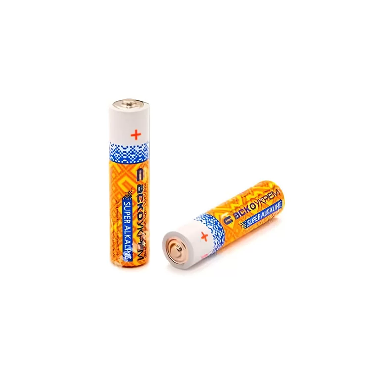 Батарейка лужна ААА, LR03 1,5В (блістер 2 шт) АскоУкрем ціна 14грн - фотографія 2