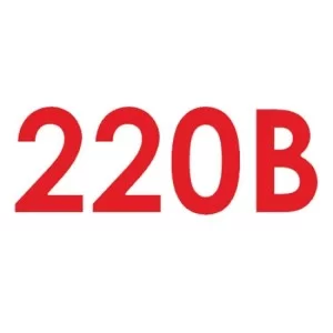 Знак 220В (комплект 10шт)