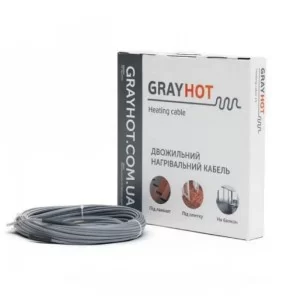 Нагревательный кабель Gray Hot, 38м